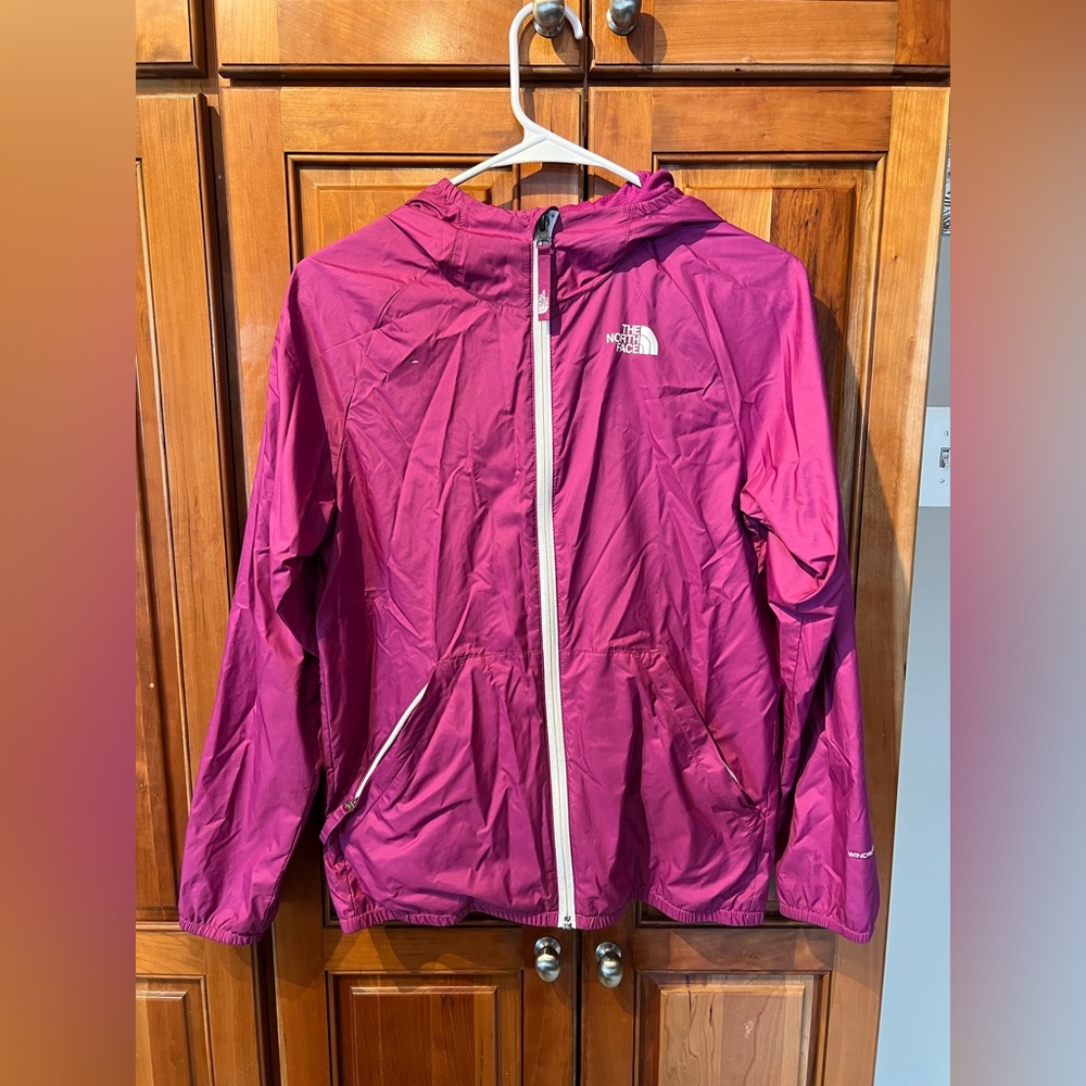 Girls north face windbreaker